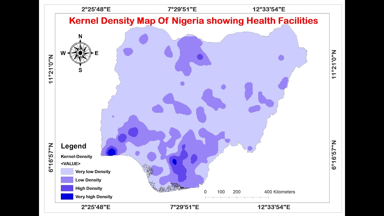 KERNEL DENSITY MAPPING IN ARCGIS