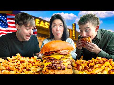 We tried the BEST Burger in LA! ft. Inga Lam