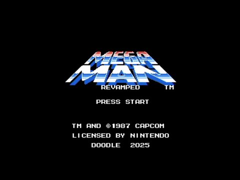 Mega Man Hack Longplay - Mega Man Revamped