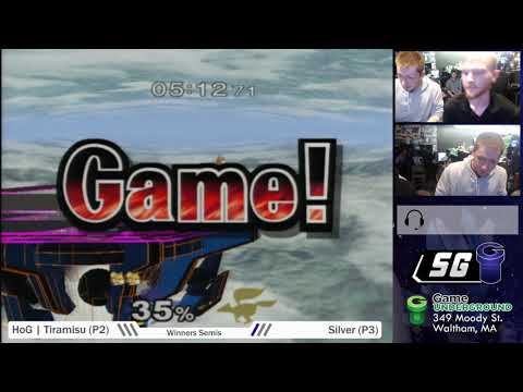 SG 20.8 SSBM - HoG | Tiramisu (Default Fox) vs. Silver (Blue Fox) - Melee WSF