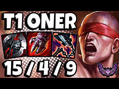 T1 Oner Lee Sin vs Kindred [ Jungle ] Ranked Master EUW ✅