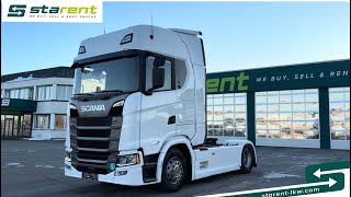 Влекач Scania S560 Retarder Navi LED-Lichter Ledersitze ACC 6.561 Km | Изображение 4 - Autoline