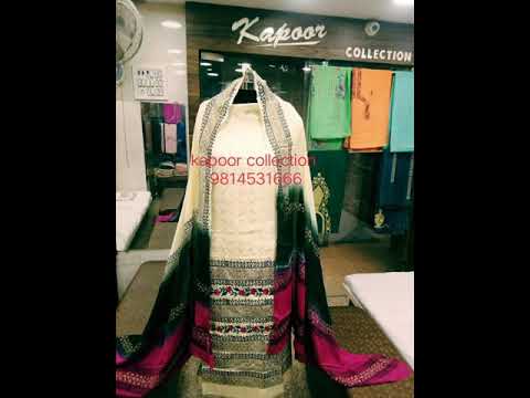 Ternos de impressão em bloco da coleção Kapoor...... Katra Jaimal Singh, Asr