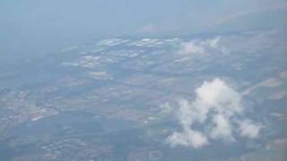 preview picture of video 'View of Amsterdam & Flevoland from the air'