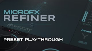 Video thumbnail for MicroFX Refiner - Preset Playthrough | Heavyocity by Heavyocity Media