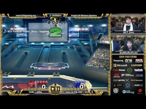 CEO 2014 - aMSa (Lucario) vs. Zero (Pit)