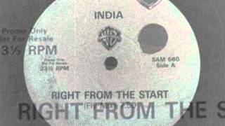India - Right From The Start (Fly Mix) 1989