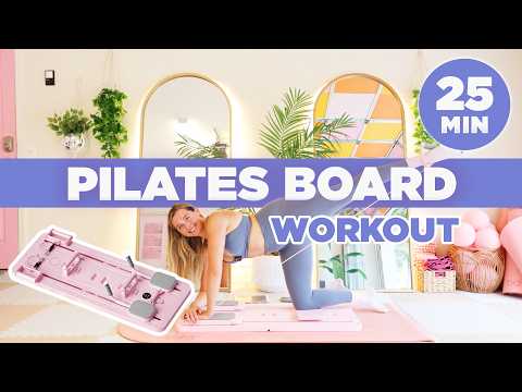 25 MIN PILATES BOARD WORKOUT | FULL BODY