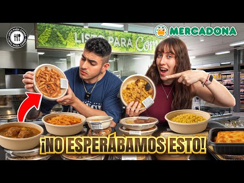 Probamos TODA la COMIDA PREPARADA de MERCADONA - Munchydos