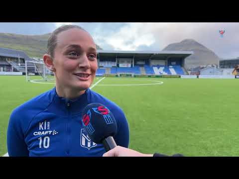 Upptakt: Samrøða við Sannu Svarvadal úr KÍ undan steypafinaluni 2025 móti HB