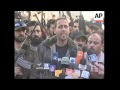 Fatah Demo And Spokesman