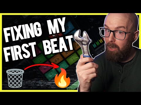 Fixing one of the first beats I ever made in FL Studio