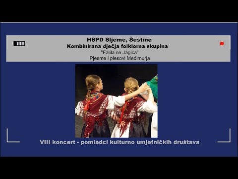"Falila se Jagica" - HSPD Sljeme, Šestine, kombinirana dječja folklorna skupina