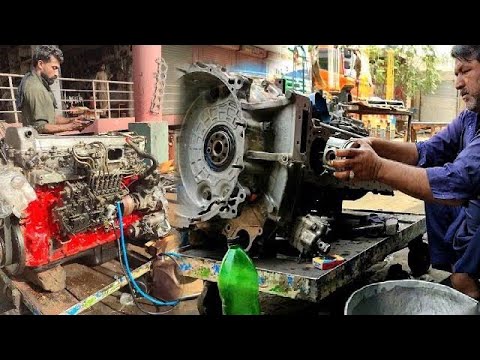 Thumbnail for Engine of Hino truck full restoration | Engine stuck on the road || How To Restoration Truck Engine by Isuzu