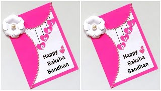 Raksha Bandhan card making for Brother / How to make raksha bandhan card at home 2022