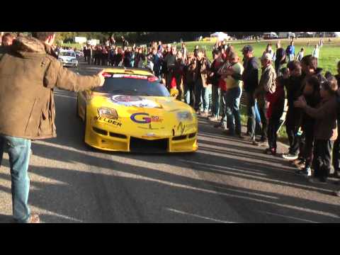 Bergrennen Mickhausen 2009 - Rennautos werden rückgeführt #2/2 Hillclimb