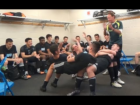 SoccerCoachTV.com - "4 Chairs" Team Building Exercise.