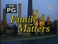 FAMILY MATTERS Season 1 1989 90 Opening Sequence Original Version