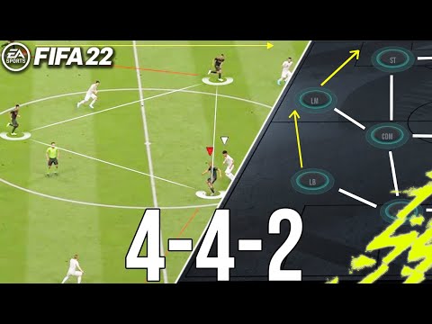 Why 442 is the Most Balanced Formation To Give You More Wins [TACTICS] - FIFA 22