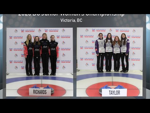 BC Juniors 2020 - Draw 5  - Team Richards x Team Taylor