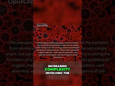 Unlocking the Mystery of Biogenesis  From Non Living Matter to Life