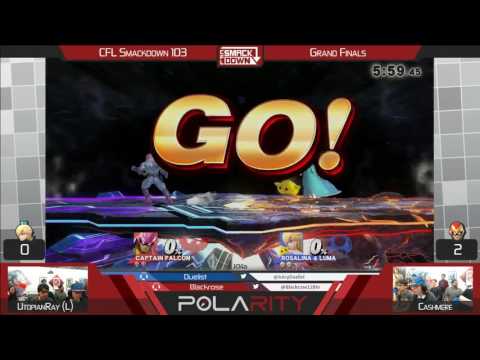 CFL Smackdown 103 WiiU - UtopianRay (Rosalina) vs Cashmere (Falcon) - Grand Finals