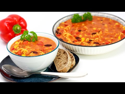 TEX-MEX-SUPPE für Alltag und Party