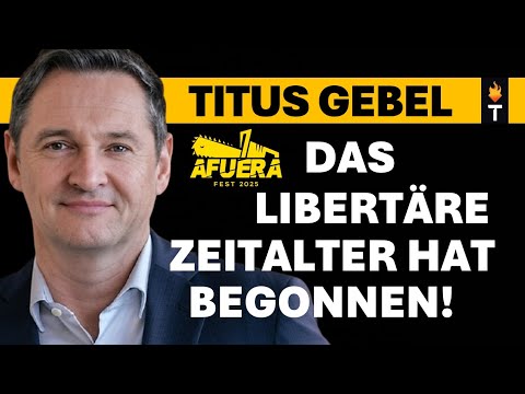 The libertarian age has begun | Lecture by Dr. Titus Gebel