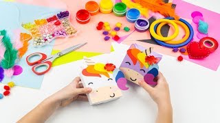 Ιδέες για εύκολες παιδικές κατασκευές από χαρτί Title
