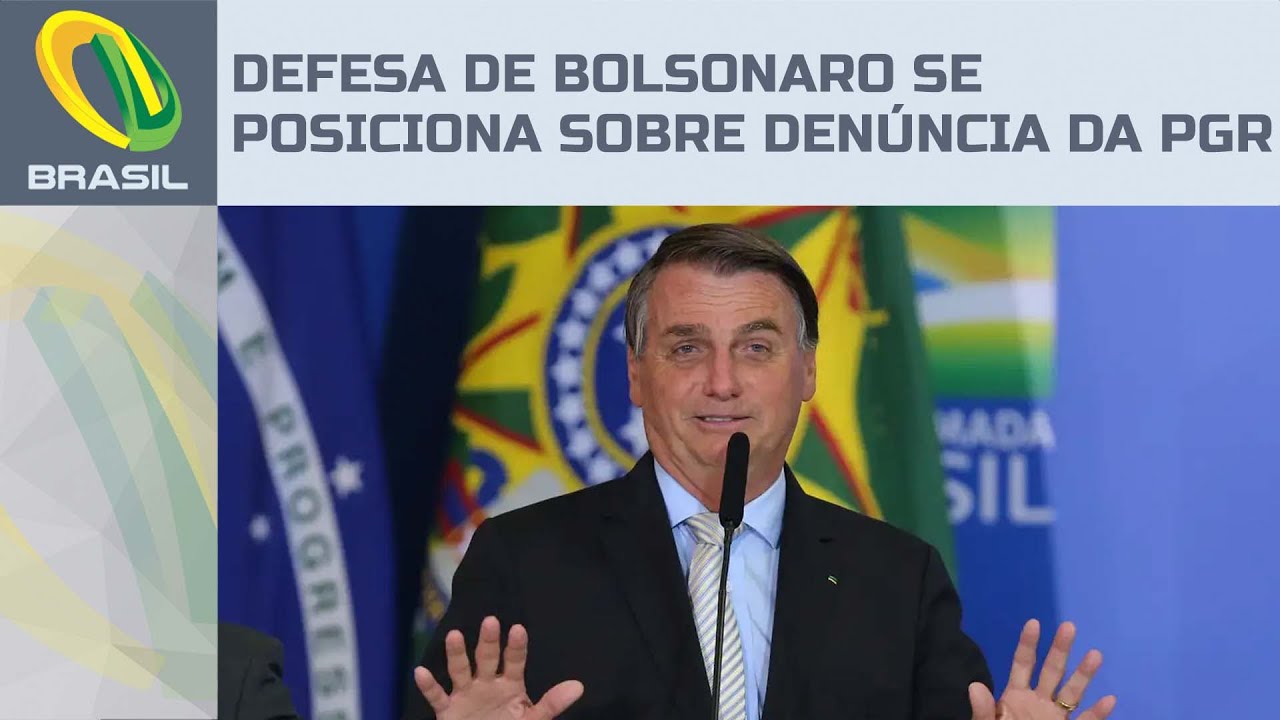 Defesa de Bolsonaro se posiciona sobre denúncia da PGR