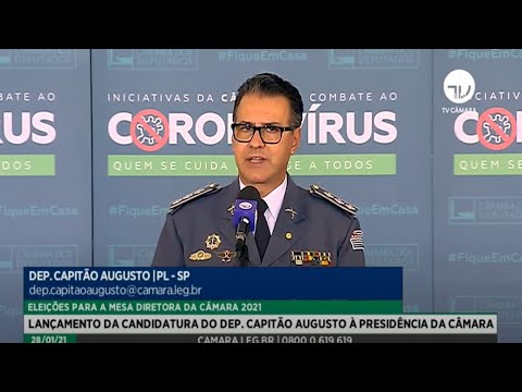 Lançamento da candidatura do deputado Capitão Augusto - 28/01/21 - 16h