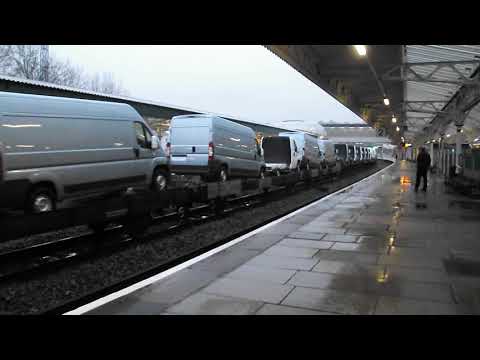 66162 passing Newport with 6X52 Portbury to Mossend