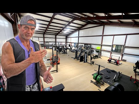 HARDCORE HOME GYMS EP. 15 - Mark Bell's HUGE Barn Gym