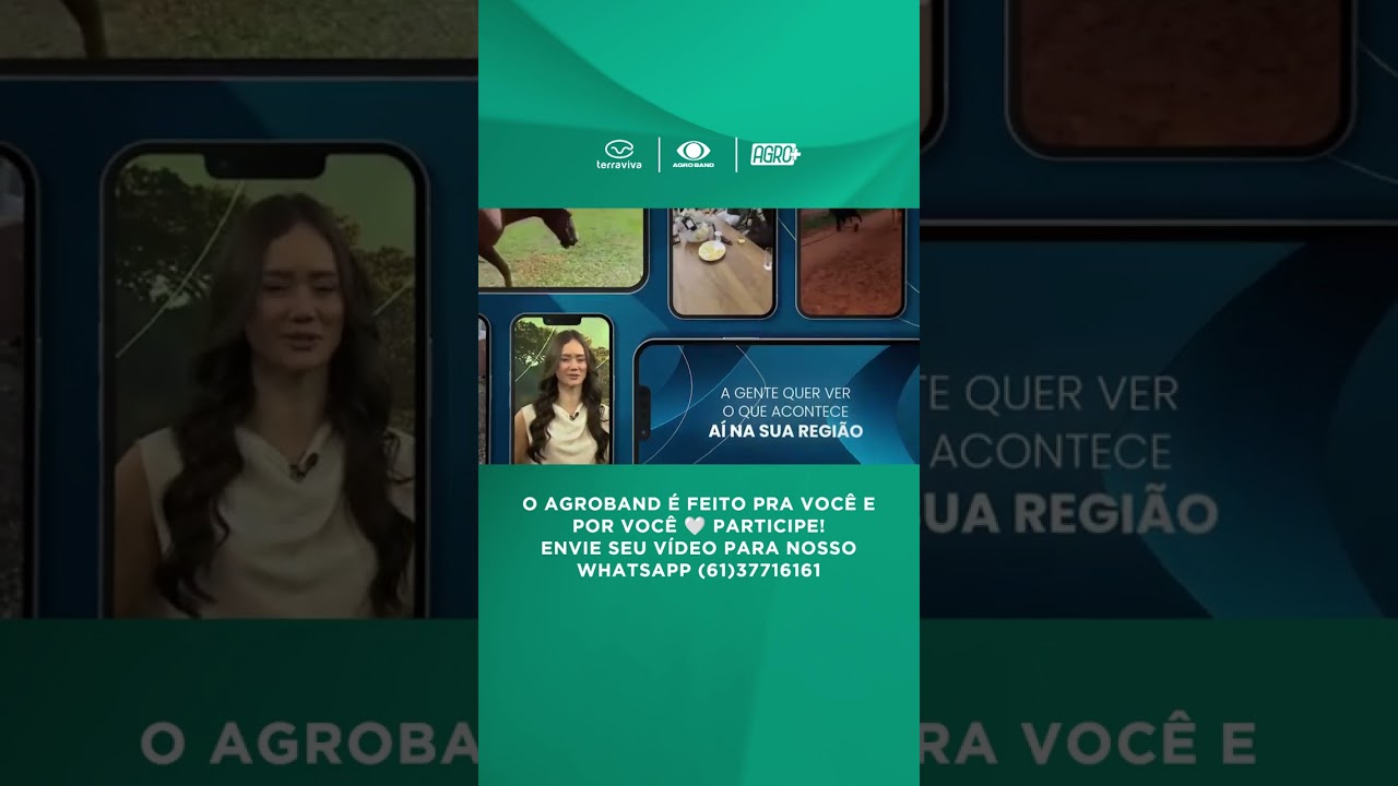 Tem agro na sua rotina? Mostre pra gente!