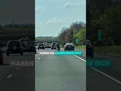 Dieser Fahrer Hat Sich Mit Dem Falschen Biker Angelegt