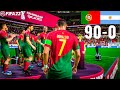 FIFA 23 - PORTUGAL 90-0 ARGENTINA | FIFA WORLD CUP FINAL QATAR 2022 | RONALDO VS MESSI |