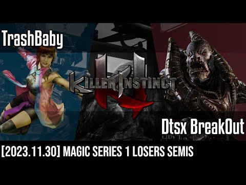 (KI2013) Magic Series KI #1 - TrashBaby vs Dtsx BreakOut [Losers Semifinals - 2023.11.30]