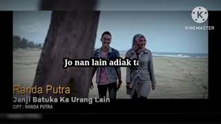 Download lagu karoke lagu ~janji batuka ka urang lain~ (Randa Putra). mp3 Download lagu karoke lagu ~janji batuka ka urang lain~ (Randa Putra). mp3