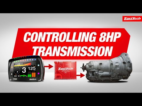 Controlling an 8HP Automatic Transmission with FuelTech ECU | Lexus SC400 Track Car Demo