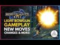 Monster Hunter Rise | New LIGHT BOWGUN Weapon Gameplay - New Moves, Changes & Silkbind Attacks