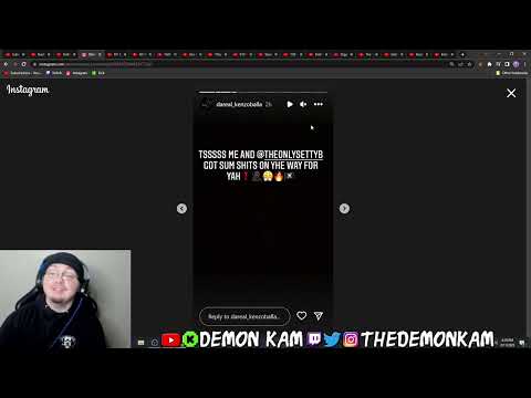 Demon Kam Reacts to UPCOMING Kenzo Balla & Set Da Trend SONG COMING SOON!