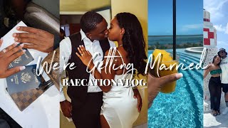 WE'RE ENGAGED!!! | TRAVEL VLOG | BIMINI BAHAMAS | LUXURY HOTEL | PRIVATE CHARTER | BLACK LOVE