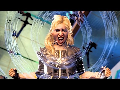 Injustice 2 Black Canary Super Move on All Characters 4k UHD 2160p Video