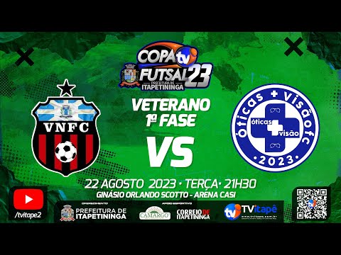 VETERANO - G.ÚNICO - Vila Nova FC SMA  x  Óticas+Visão FC Capão Bonito