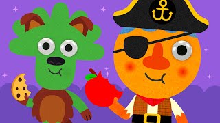 Give Me Something Good To Eat | Noodle &amp; Pals | Halloween Songs For Children