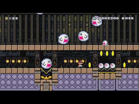 The haunted house in the jungle by revolv ~ SUPER MARIO MAKER ~ NO COMMENTARY 1AR
