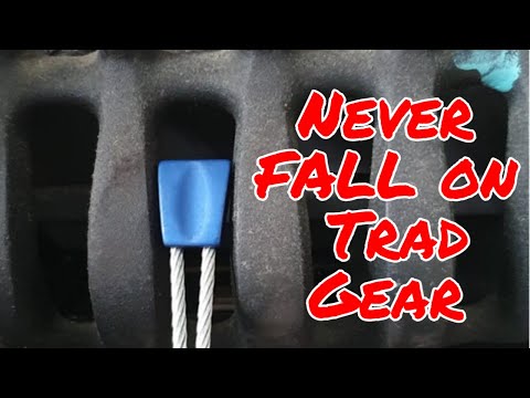 Sport climber FALLS for the first time on a TRAD route