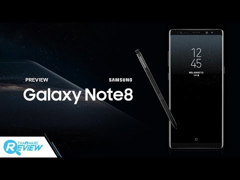 Samsung Galaxy Note 8 สมาร์ทโฟนเรือธง เด่นด้วย S Pen และกล้องหลังคู่ 12 ล้านพิกเซล