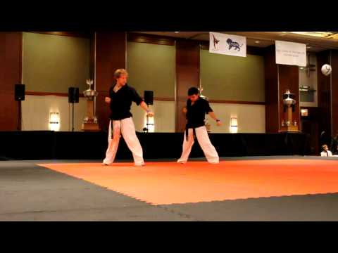 Team Infinity Team Synchronized Forms at the AKA Grand Nationals 2012