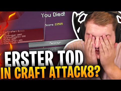 💀😳MEIN 1. TOD in CRAFT ATTACK 8?! | Noch UNLUCKIER gehts nicht...| Craft Attack 8 | Folge 16